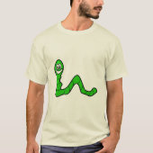 Tye Dye T - Shirt Würmer (Vorderseite)