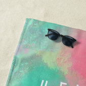 Tye-Dye Watermelon Summer Strandtuch (Beispiel)