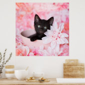 Tye Pink Floral Poster (Küche)