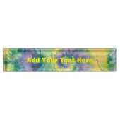 TyeDye Namensplakette (Vorderseite)
