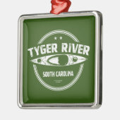 Tyger River, South Carolina Ornament Aus Metall (Links)