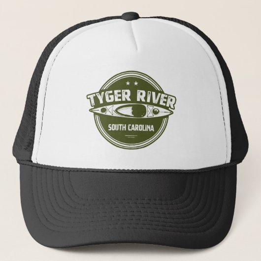 Tyger River, South Carolina Truckerkappe (Vorderseite)