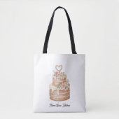 Tygkasse cake lover/kitchen design tasche (Vorderseite)