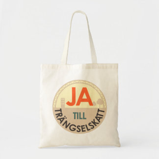 Tygkasse - Ja till trängselskatt Tragetasche