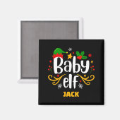 Tygraphy Baby Elf Fun Family Matching Baby Magnet (Vorderseite/Rückseite)