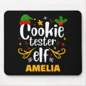 Tygraphy Cookie Tester Elf Family Matching Mousepad (Vorne)
