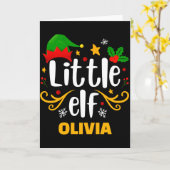 Tygraphy Little Elf Fun Family Matching Karte (Gelbe Blume)