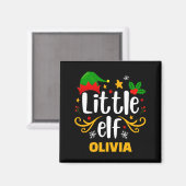 Tygraphy Little Elf Fun Family Matching Magnet (Vorderseite/Rückseite)