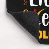 Tygraphy Little Elf Fun Family Matching T Shirt Mousepad (Ecke)