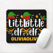 Tygraphy Little Elf Fun Family Matching T Shirt Mousepad (Mit Mouse)