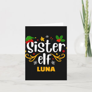 Tygraphy-Schwester-Elf-Spaß-Familien-Matching Karte