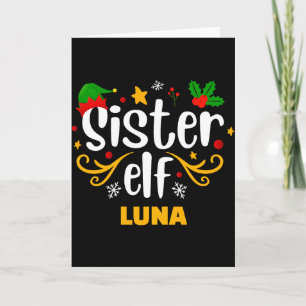 Tygraphy Schwester Elf Spaß Familien-Matching Karte