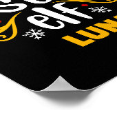 Tygraphy Sister Elf Fun Family Matching Poster (Ecke)