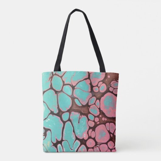 Tygväska med konsttryck tasche (Rückseite)