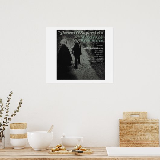 Tyhmens Saperstein Circles of Resonance Album C Poster (Küche)