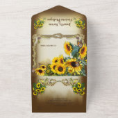 Tying & Knot Celebration All in One Wedite Einladu Einladung (Außenbereich)