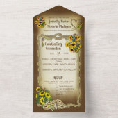 Tying & Knot Celebration All in One Wedite Einladu Einladung (Innen Boden)