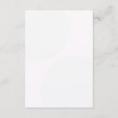 Tying the Knot Bridal Shower Registry Begleitkarte (Rückseite)