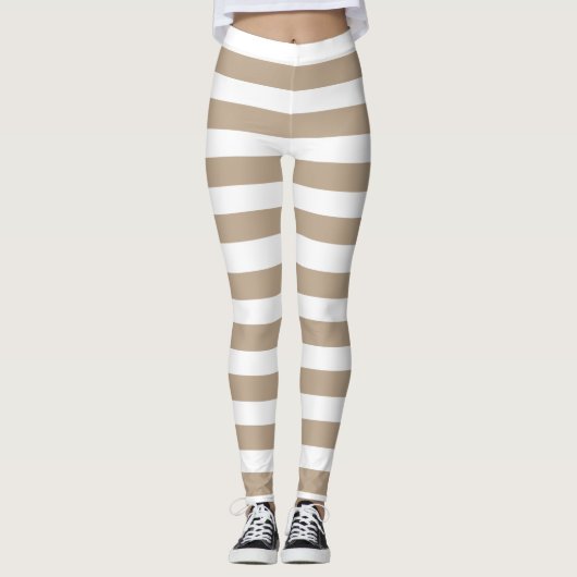 Tyla Black Zebra Leggings (Vorderseite)