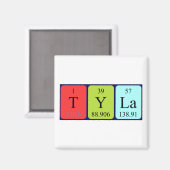 Tyla Periodenmagnet Magnet (Vorderseite/Rückseite)