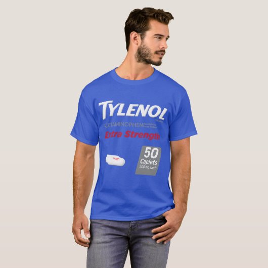 Tylenol verursacht keinen Autismus FDT T-Shirt (Vorne ganz)