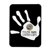 Tyler Center for Arts Car Magnet (Vertikal)