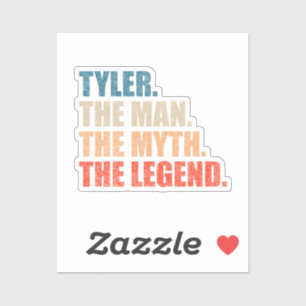 Tyler Der Mann Der Mythos Die Legende Aufkleber