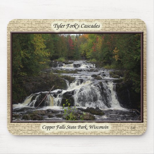Tyler Forks Cascades mousepad (Vorne)