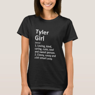 TYLER GIRL TX TEXAS Funny City Zuhause Roots Gesch T-Shirt