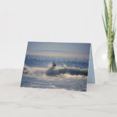 Tyler Happy Birthday Surfer mit Regenbogen Karte (Rückseite)