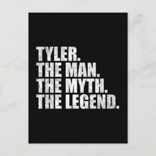 Tyler Name, Tyler Der Mann Der Mythos Die Legende Postkarte