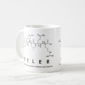 Tyler Peptidname Tasse (Vorderseite Links)