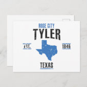 Tyler Postkarte (Vorne/Hinten)