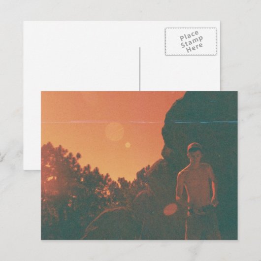 Tyler Postkarte (Vorne/Hinten)