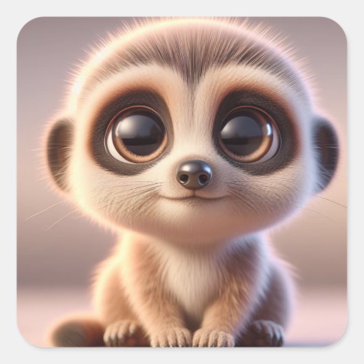 "Tyler" Quadratischer Aufkleber (Vorderseite)