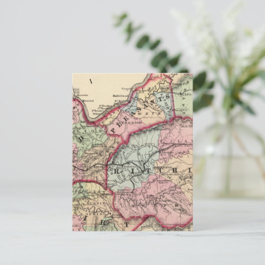 Tyler, Ritchie, Vergnügungen, Holz, Draht-Landkrei Postkarte (Stehend Vorderseite)