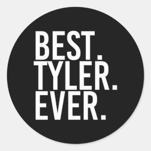 Tyler-Shirt Lustig Männer Vatertagsgeschenk Igover Runder Aufkleber