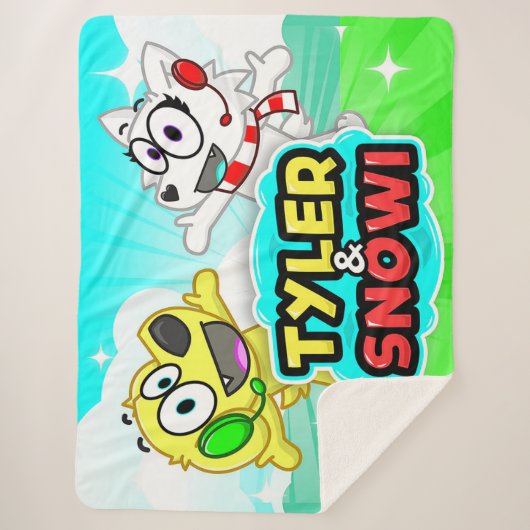 Tyler & Snowi Sherpadecke (Vorderseite)