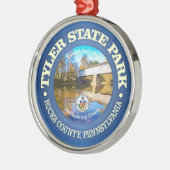 Tyler Staat Park SP Ornament Aus Metall (Links)