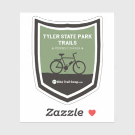 Tyler Staat Park Trails Aufkleber