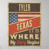 Tyler Texas Poster (Vorne)