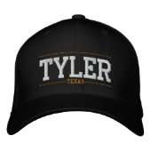 Tyler Texas USA bestickte Hats Bestickte Baseballkappe (Vorderseite)