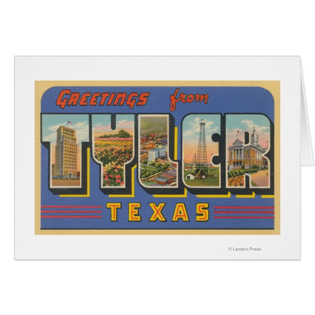 Tyler, TexasLarge Letter ScenesTyler, TX (Vorderseite (Horizontal))