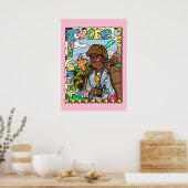 Tyler The Creator Funky Portrait Poster (Küche)