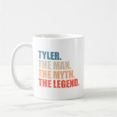 Tyler The Man The Myth The Legend Kaffeetasse (Links)