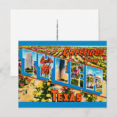 Tyler TX Postkarte (Vorne/Hinten)