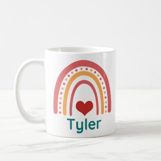 Tyler Vintag Boho Rainbow Kaffeetasse (Links)