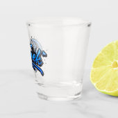 Tymek Heart Splash Graffiti Schnapsglas (Rechts)