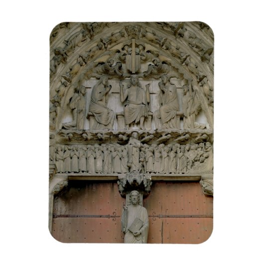 Tympanum des Südportals zur Darstellung von Christ Magnet (Vertikal)