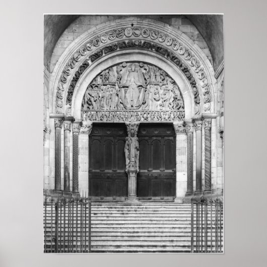 Tympanum mit dem Letzten Urteil Poster (Vorne)